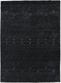 Loribaf Loom Eta - Black/Grey Rug 160X230 Modern Dark Blue (Wool, India)