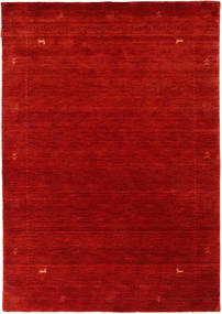 Loribaf Loom Zeta - Red Rug 140X200 Modern Rust Red/Dark Red (Wool, India)