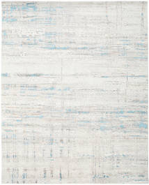 Nepal Original Matto 243X299 Moderni Käsinsolmittu Tummanbeige/Beige (Villa/Bambu Silkki, Nepal/Tiibet)