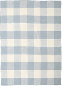 Check Kilim Sag 240X340 Autentični
 Moderni Ručno Tkani Bež/Svjetlosiva (Vuna, Indija)