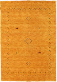 Loribaf Loom Alfa - Gold Sag 140X200 Moderni Narančasta (Vuna, Indija)