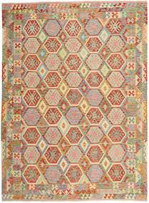 Kilim Afghan Old style carpet AXVZX5855