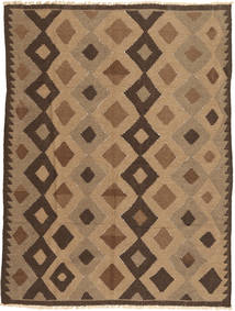 Kilim Tapete 150X193 Oriental Tecidos À Mão Castanho Claro/Castanho/Castanho Escuro (Lã, Pérsia/Irão)