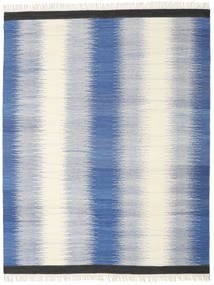 Ikat - Blå Teppe 190X240 Ekte Moderne Håndvevd Lys Grå/Beige/Blå (Ull, India)