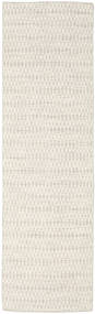Kilim Long Stitch - Beige 러그 80X290 정품
 모던 수제 복도용 러너
 베이지/라이트 그레이/다크 베이지 (울, 인도)