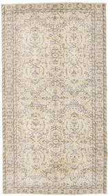 Colored Vintage Rug 113X206 Authentic
 Modern Handknotted Light Brown/Beige (Wool, Turkey)