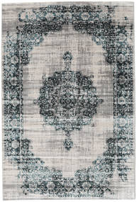 Jinder - Petrol/Greige Tapete 140X200 Moderno Cinzento Claro/Cinza Escuro ( Turquia)