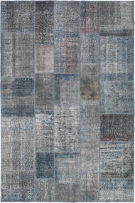 Patchwork Rug 200X300 Authentic
 Modern Handknotted Light Grey/Dark Grey (Wool, Turkey)