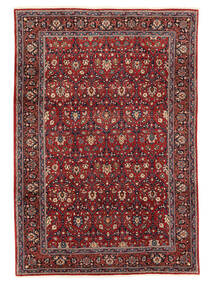 Varamin Teppich 209X308 Echter Orientalischer Handgeknüpfter Braun/Rost/Rot (Wolle, Persien/Iran)
