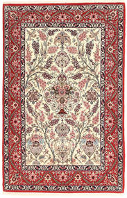 Isfahan silk warp carpet TBZZZI162