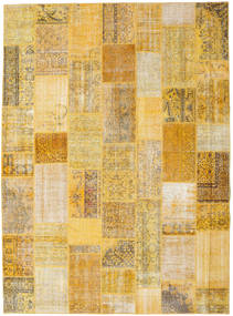 Patchwork Rug 272X370 Authentic
 Modern Handknotted Light Brown/Yellow Large (Wool, Turkey)