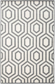 Nepal Original Matto 203X311 Moderni Käsinsolmittu Tummanharmaa/Valkoinen/Creme/Vaaleanharmaa (Villa, Nepal/Tiibet)