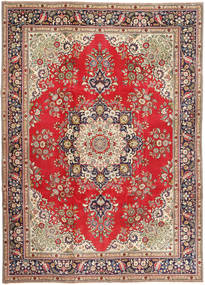 Tabriz Patina Rug 245X340 Authentic Oriental Handknotted Light Brown/Brown (Wool, Persia/Iran)