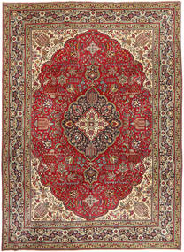 Tabriz Patina Rug 250X345 Authentic Oriental Handknotted Dark Red/Dark Brown Large (Wool, Persia/Iran)