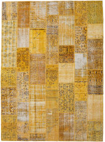 Patchwork Sag 251X346 Autentični
 Moderni Ručno Uzlan Svjetlosmeđa/Smeđa Veliki (Vuna, Turska)