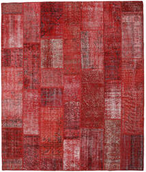 Patchwork Teppich
 251X297 Echter Moderner Handgeknüpfter Dunkelrot/Rost/Rot Großer (Wolle, Türkei)