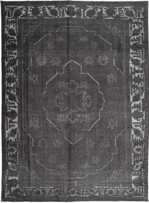 Colored Vintage Dywan 288X398 Nowoczesny Tkany Ręcznie Fioletowy/Jasnoszary Duży (Wełna, Persja/Iran)