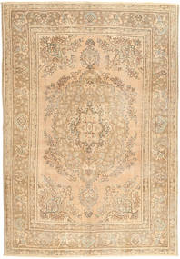 カラード ヴィンテージ 絨毯 196X285 モダン 手織り 暗めのベージュ色の/薄茶色 (ウール, ペルシャ/イラン)