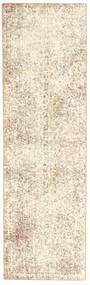 カラード ヴィンテージ 絨毯 72X248 モダン 手織り 廊下 カーペット ベージュ/薄い灰色 (ウール, ペルシャ/イラン)