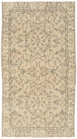 Colored Vintage Tappeto 111X202 Moderno Fatto A Mano Marrone Chiaro/Beige (Lana, Turchia)