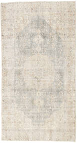 Colored Vintage Tappeto 106X208 Moderno Fatto A Mano Grigio Chiaro/Beige (Lana, Turchia)