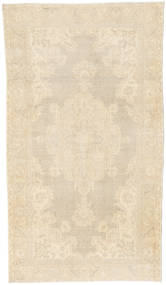 Colored Vintage Rug 112X198 Authentic
 Modern Handknotted Beige/Light Brown (Wool, Turkey)