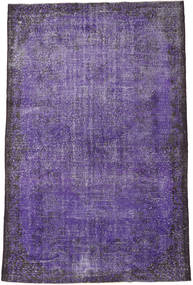 Colored Vintage Koberec 186X289 Moderní Ručně Tkaný Nachový/Tmavě Fialová (Vlna, Turecko)
