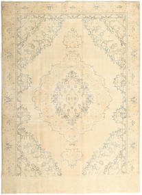 Colored Vintage Rug 277X377 Authentic
 Modern Handknotted Beige/Dark Beige Large (Wool, Persia/Iran)
