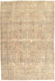 Colored Vintage Rug 198X292 Authentic
 Modern Handknotted Light Brown/Dark Beige (Wool, Persia/Iran)