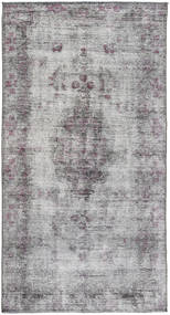 Colored Vintage Rug 150X290 Authentic
 Modern Handknotted Light Grey/Dark Grey (Wool, Persia/Iran)