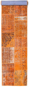 Patchwork Sag 80X404 Autentični
 Moderni Ručno Uzlan Staza Za Hodnik
 Narančasta/Hrđavo Crvena (Vuna, Turska)