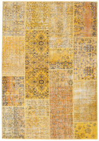 パッチワーク 絨毯 161X233 モダン 手織り 薄茶色/暗めのベージュ色の (ウール, トルコ)