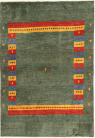 Gabbeh Persia Tappeto 200X290 Moderno Fatto A Mano Verde Scuro (Lana, Persia/Iran)