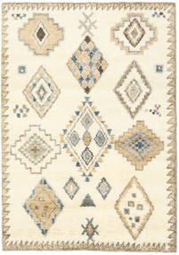 Berber Indo - Off White/Beige Rug 140X200 Authentic
 Modern Handknotted Beige/Dark Beige (Wool, India)