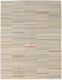 Kelim Moderni Matto 186X239 Moderni Käsinsolmittu Vaaleanharmaa (Villa, Persia/Iran)