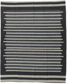 Kilim Moderno Tapete 177X217 Moderno Feito A Mão Azul Escuro/Cinzento Claro (Lã, Pérsia/Irão)