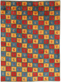 Gabbeh (Persja) Dywan 149X200 Nowoczesny Tkany Ręcznie Rdzawy/Czerwony/Pomarańczowy (Wełna, Persja/Iran)