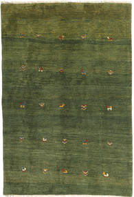 Gabbeh Persia Rug 149X217 Authentic Modern Handknotted Dark Green/Olive Green (Wool, Persia/Iran)