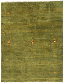 Gabbeh Persia Rug 150X197 Authentic
 Modern Handknotted Dark Green/Olive Green (Wool, Persia/Iran)