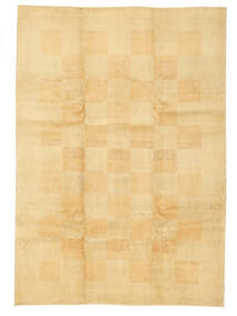 Gabbeh Persan Tapis 206X295 Moderne Fait Main Jaune/Marron Clair (Laine, Perse/Iran)