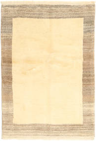 Gabbeh Persisch Teppich
 96X137 Echter Moderner Handgeknüpfter Gelb/Beige (Wolle, Persien/Iran)
