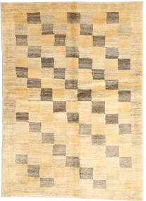 Gabbeh Persia Alfombra 113X154 Moderna Hecha A Mano Beige/Beige Oscuro/Marrón Claro (Lana, Persia/Irán)