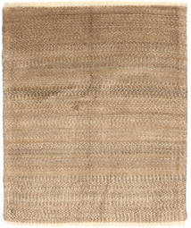 Gabbeh Persisch Teppich
 94X110 Echter Moderner Handgeknüpfter Hellbraun/Beige/Dunkel Beige/Braun (Wolle, Persien/Iran)