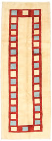 Gabbeh Persia Sag 85X239 Autentični
 Moderni Ručno Uzlan Staza Za Hodnik
 Žuta/Hrđavo Crvena (Vuna, Perzija/Iran)