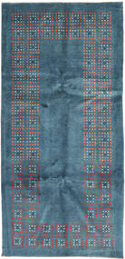 Gabbeh Persia Rug 100X207 Authentic
 Modern Handknotted Blue/Dark Blue (Wool, Persia/Iran)