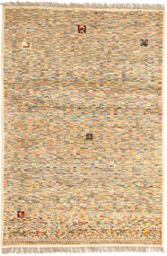 Gabbeh Persia Rug 85X127 Authentic Modern Handknotted Light Brown/Dark Beige (Wool, Persia/Iran)