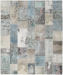Patchwork Szőnyeg 251X300 Modern Csomózású Világosszürke/Sötétszürke Nagy (Gyapjú, Törökország)