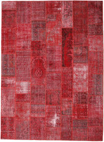 Patchwork Rug 272X370 Authentic
 Modern Handknotted Dark Red/Crimson Red Large (Wool, Turkey)