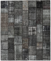 Patchwork Szőnyeg 252X300 Modern Csomózású Sötétszürke/Fekete Nagy (Gyapjú, Törökország)
