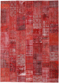 Patchwork Rug 251X349 Authentic
 Modern Handknotted Crimson Red/Dark Red Large (Wool, Turkey)